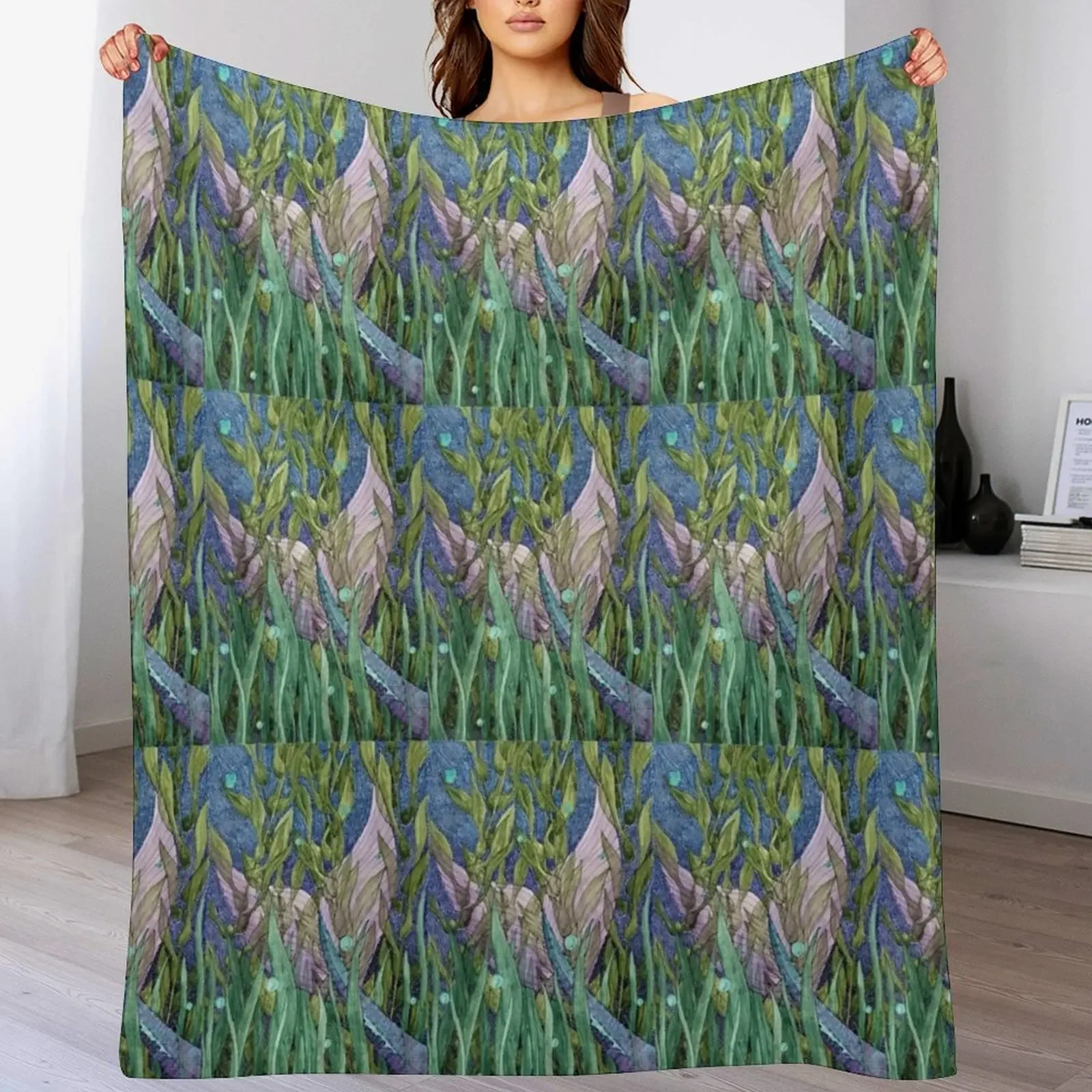 TheTail Throw Blanket Plush Fuzzy Cozy Blanket for Couch Sofa