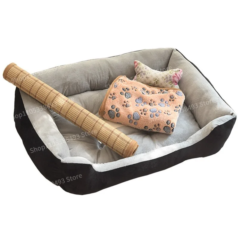 For Kennel Four Seasons Universal Pet Nest Winter Warm Cat Nest Mat Pet Supplies Bed