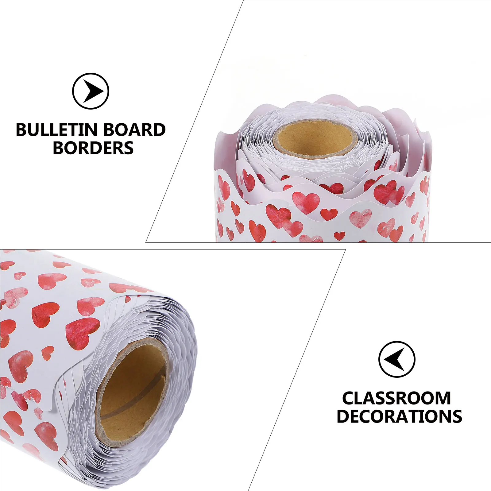 

Bulletin Board Decorations Chalkboard Border Sticker Decorate Classroom Stickers