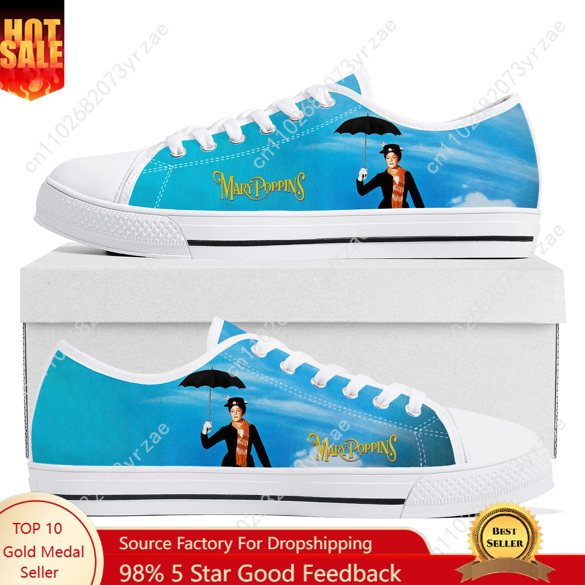 

Mary Poppins Low Top High Quality Sneakers Men Women Teenager Canvas Sneaker Casual Shoes Fashion Patterns Customized Shoes
