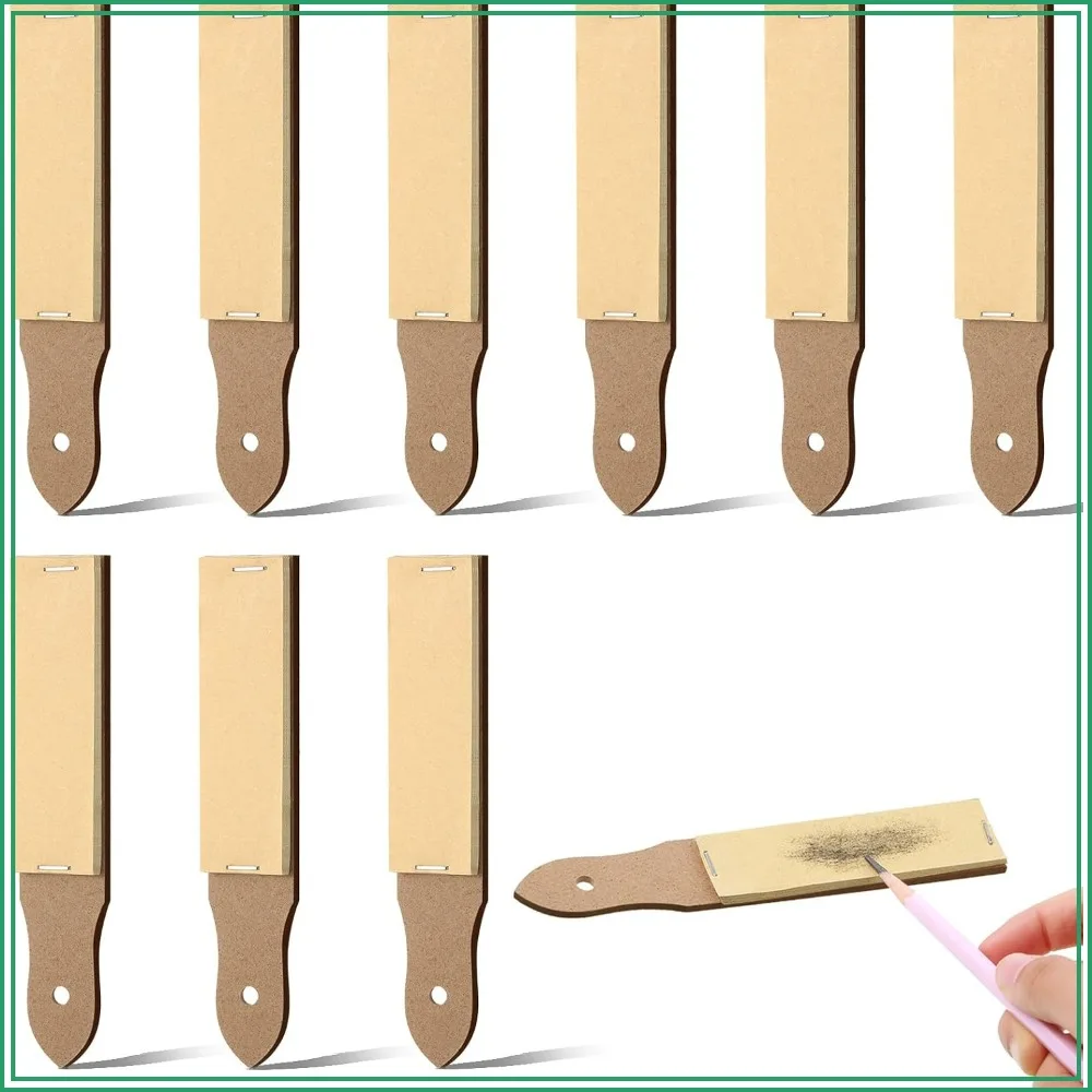 Sandpaper Sharpener Sketch Pencil Sharpeners for Artists Charcoal Pencil Pointer for Adults Teens Pastel Sticks Drawing Tool (9)
