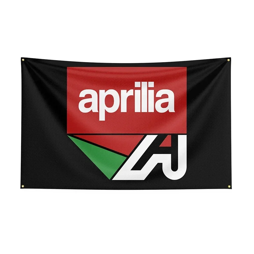 Q 90x150cm Aprilias Flag Polyester Printed Racing Motorcycle Banner For Decor - Ft Flags Decor,flag Decoration Banner Flag Banne