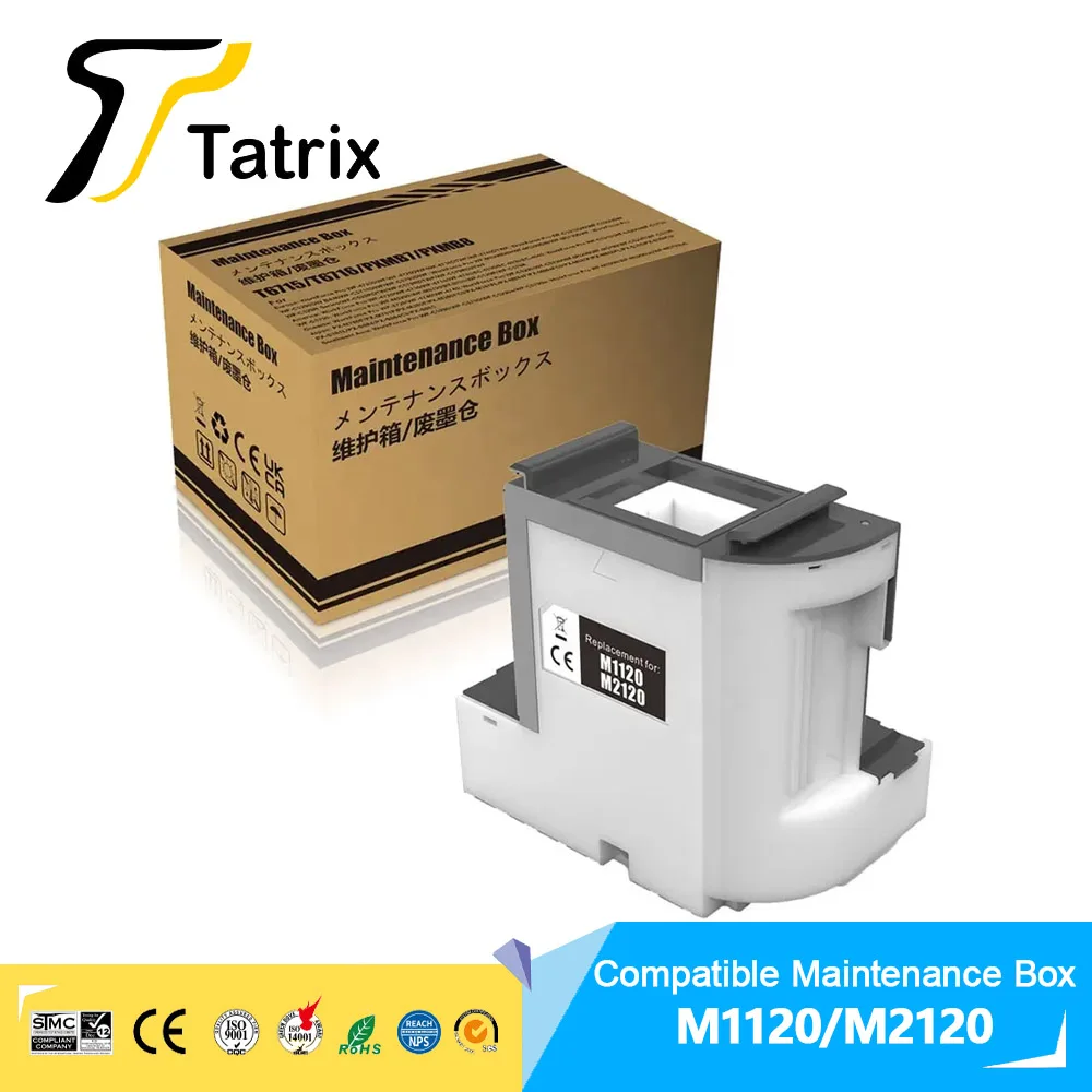 Tatrix Premium Compatible Maintenance Box Waste Ink Pad for Epson M1100 M1120 M2120 M1108/M1120/M1128/M1129/M2120/M2128 Printer