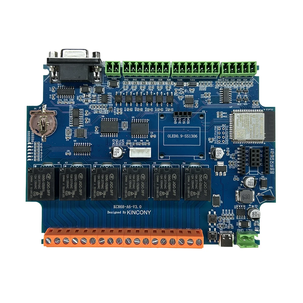 KC868-A6v3 ESP32-S3 6-kanałowy moduł przekaźnikowy LoRa ESPHome Home Assistant KCS V3 MQTT HTTP RS485 Modbus Inteligentny Dom DIY — zdjęcie produktu 4