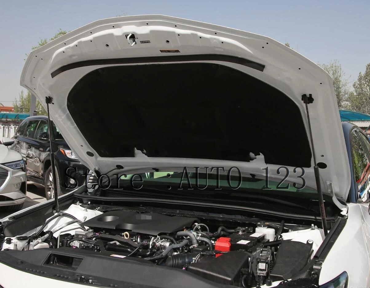 2018 2019 2020 2021 2022 لتويوتا كامري الحرارة عزل الصوت القطن الجبهة هود محرك جدار الحماية حصيرة غطاء مراتب مضاد للماء عالي الجودة الضوضاء المميت