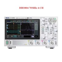 Original New RIGOL DHO804 DHO802 DHO812 DHO814 DHO824 Digital Oscilloscope 12 Bit 1.25GSa/Sec 25MPts Depth Nice