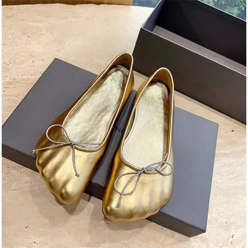 

Модная женская обувь с квадратным узлом и бантом, уличная летняя обувь без шнуровки на каблуке на плоской подошве, Zapatos Mujer