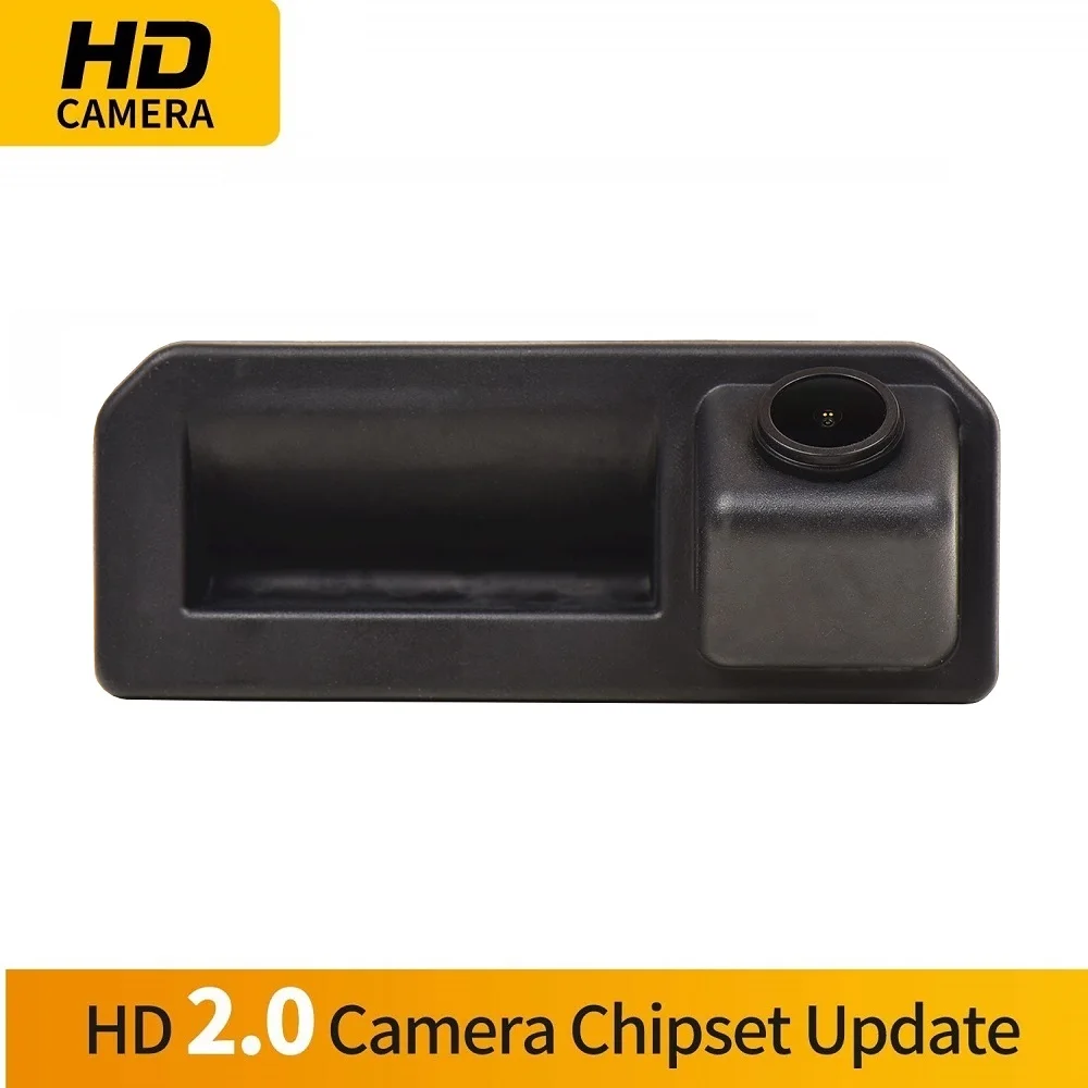 HD 1280x720p Rear View Parking Camera for Polo sedan/Vento/BORA/JETTA/Sagitar/ SEAT Arona Ateca Rapid/Q2/A5/KODIAQ 2016-2018