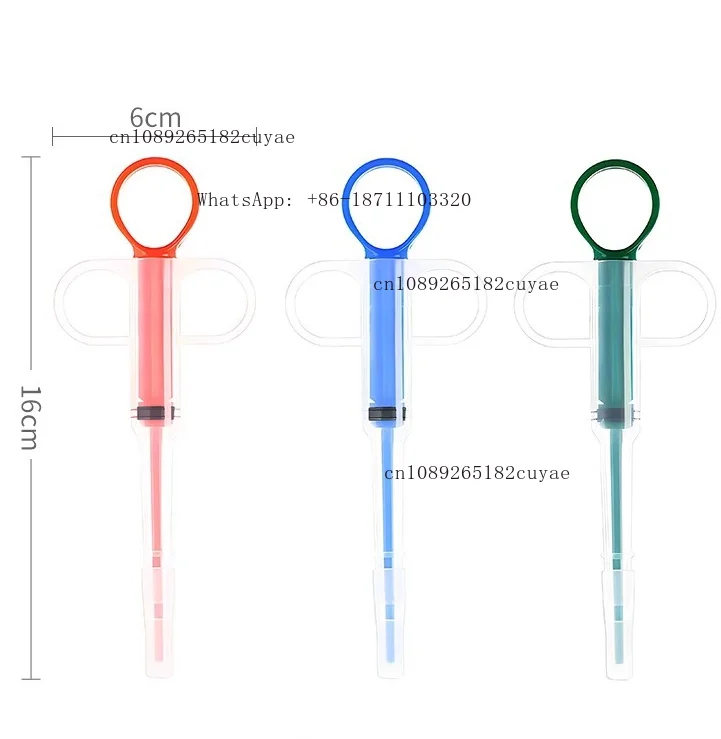 Wholesale Safe Soft Silicone Syringes Veterinary Instrument for Dogs and Cats Pet Medicine Feeder in Bottle Shape for Puppies