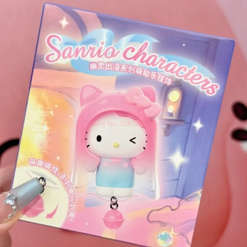 شخصيات سانريو الأصلية الأشباح تظهر سلسلة صندوق أعمى الكرتون أنيمي الشكل ميلودي مرحبا كيتي تحصيل نموذج الهدايا اللعب