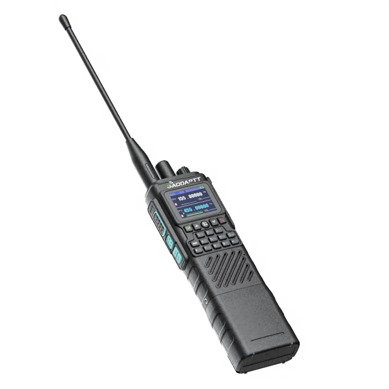 GaodaPTT R3 4G POC+DMR+Analog VHF/UHF Radio Dual Mode Two-Way Radio Android ZELLO Platform Handheld Walkie Talkie With SIM Card