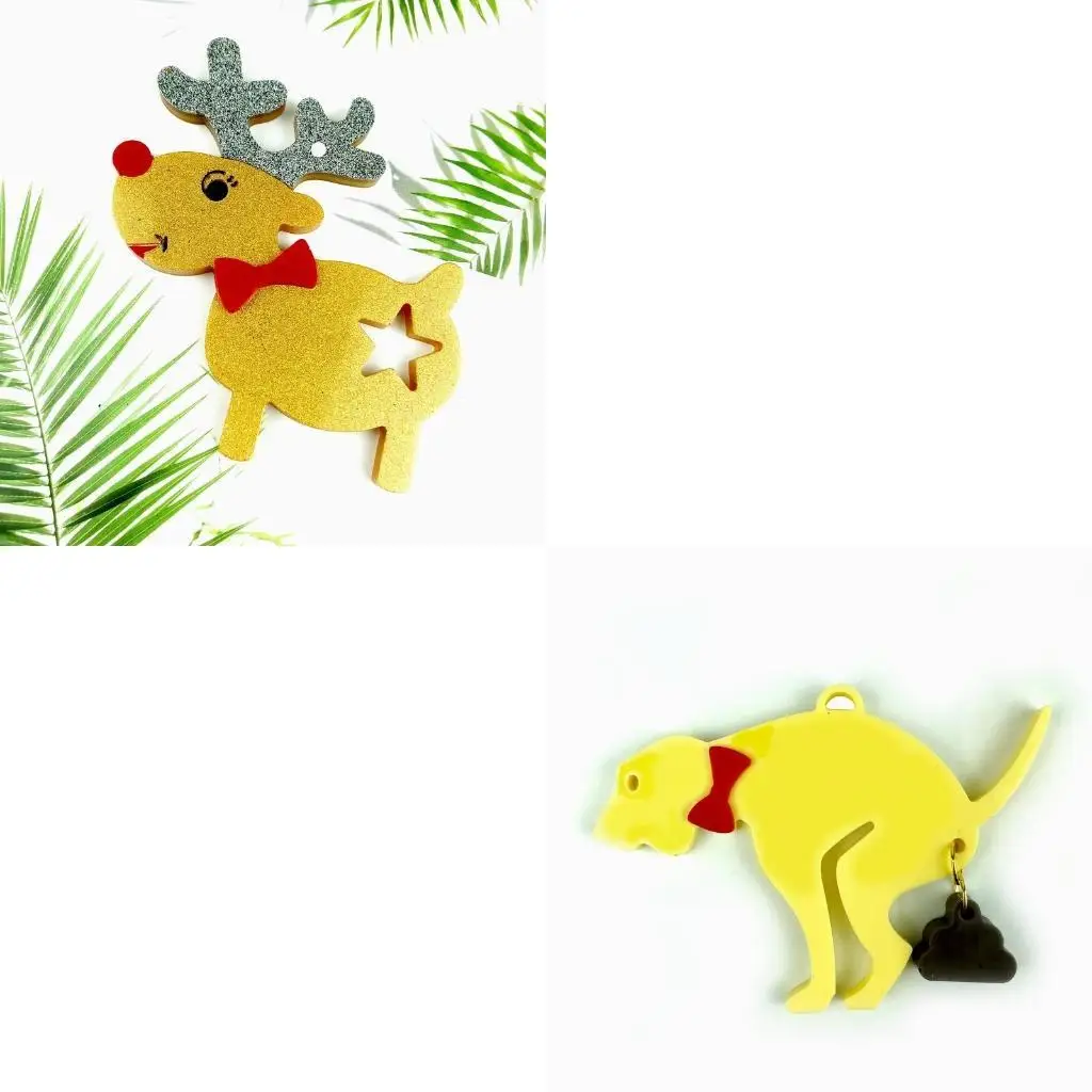 

9HJK Puppy Pendant Wall Decoration Mold Ornament for Key Pendant Epoxy Silicone Mold