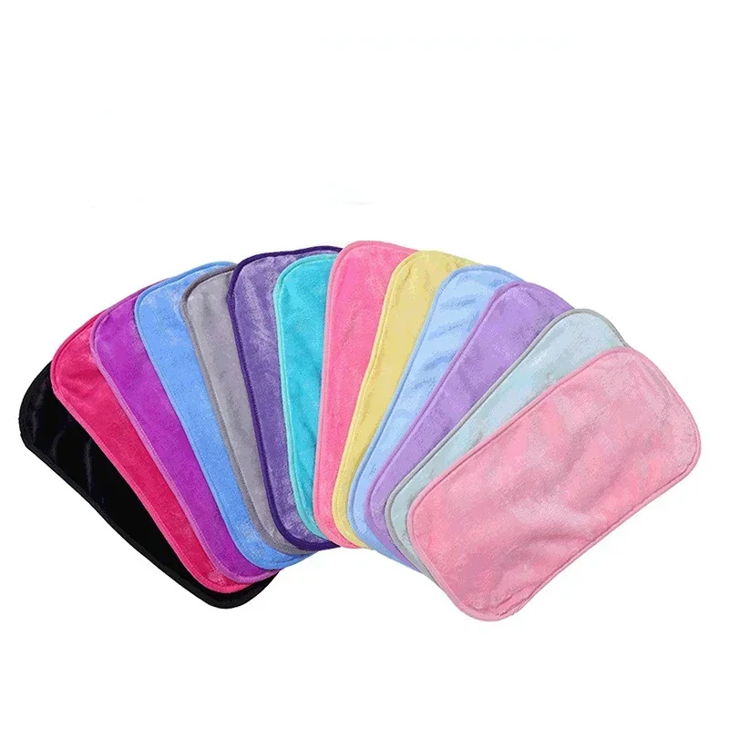 Microfiber Cloth Pads, Reusable Facial Makeup Removal Towel, Face Cleaner, Cleansing Wipes, Skin Care Beauty Tools