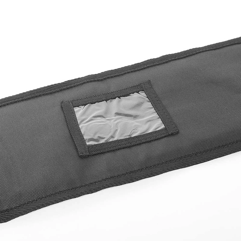 Sac à pagaie de qualité pratique pour bateau, portable, réglable, initié, noir, boîte de rangement, transport à rames, nouveau