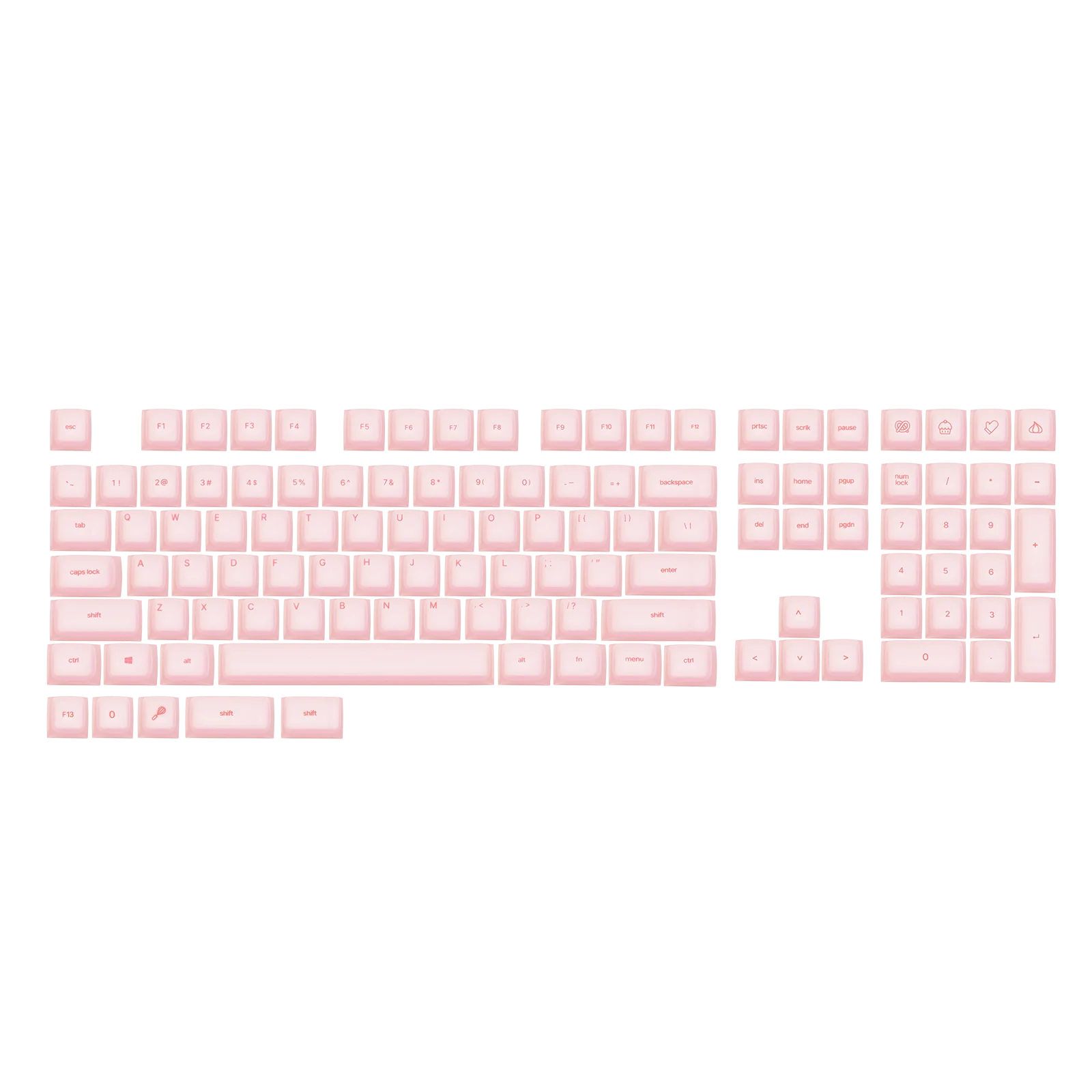 EPOMAKER AegisSil ANSI US Cherry Profile Keycap Set 113-Key Silicone Material for Cherry MX/Kailh/Outemu/Gateron Gaming Keyboard