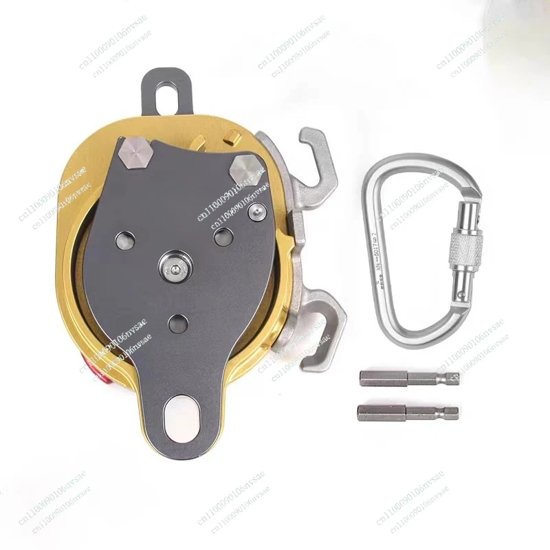 Times Force System One-Way Pulley CCD/CCR Aerial Work Drill Drive Eight Rings Ascender