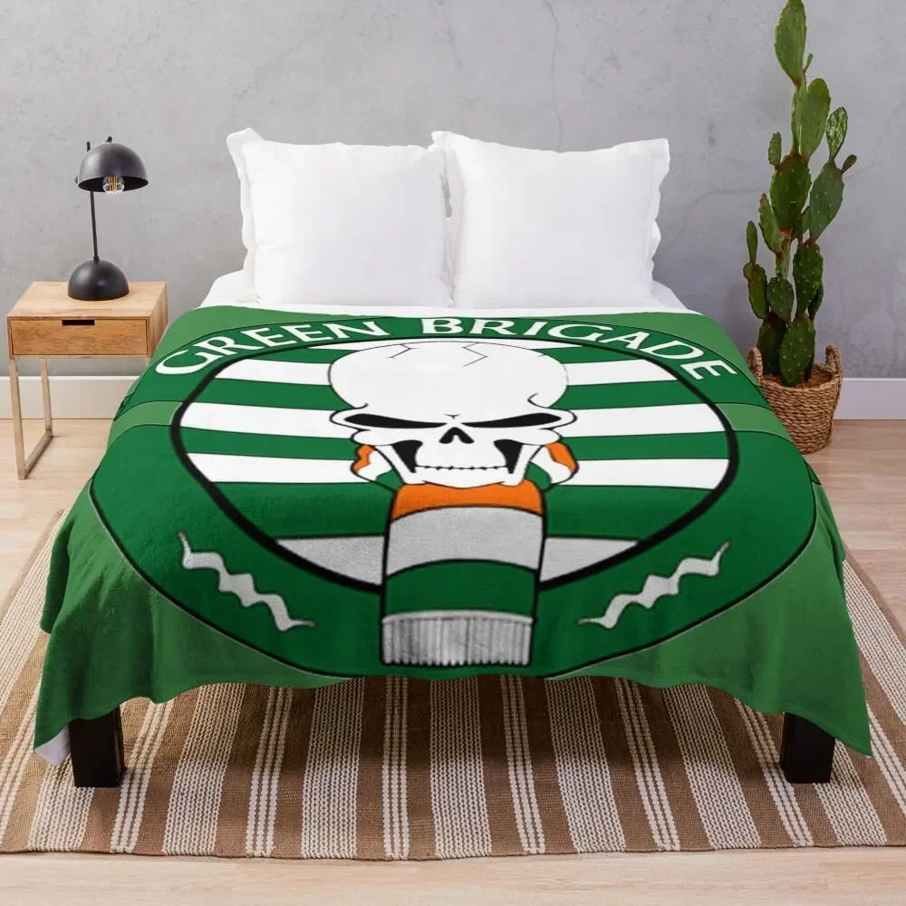 Manta Polar de la brigada Verde, mantas decorativas