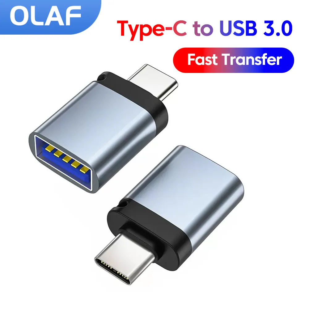 USB3.0 To Lightning Adapter For iPhone iPad USB To Type C Fast Charging Lighting Male to USB Female Adapter For ios 13 above