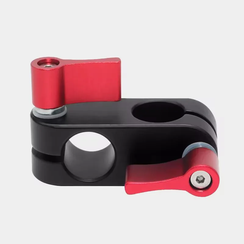 

Пирография 90 ° Вертикальный стержневой зажим 15 мм. Рельсовый блок 15 мм с красной фиксирующей ручкой. Два отверстия, распределенная на 90 градусов. ° Совместим стержнем 15 мм.