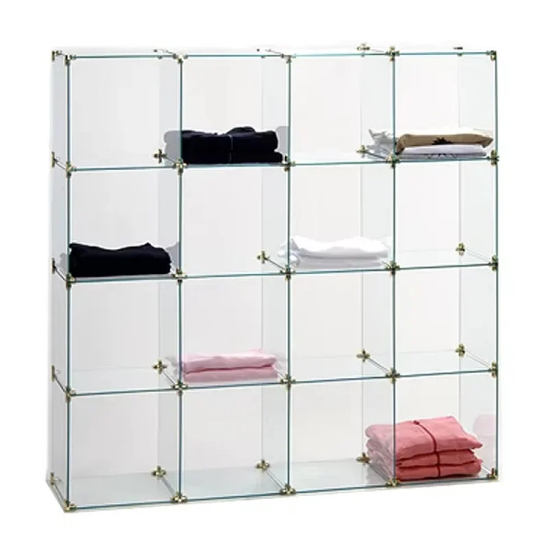 custom.KEWAY Custom Full Tempered Glass Display Showcase Retail Stores