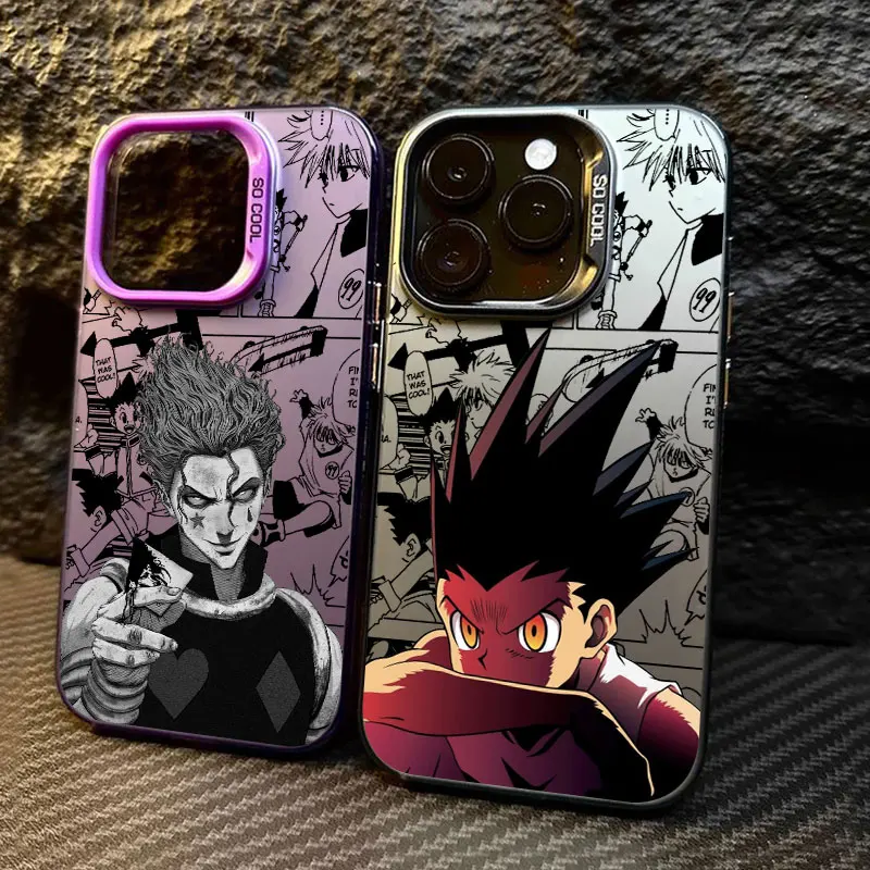 Hunters x Hunters Hisoka Killua Anime Phone Case For iPhone 13 14 15 16 17 Pro Max Plus 16e 17E 17 Air 11 12 18 Pro Fundas Cover
