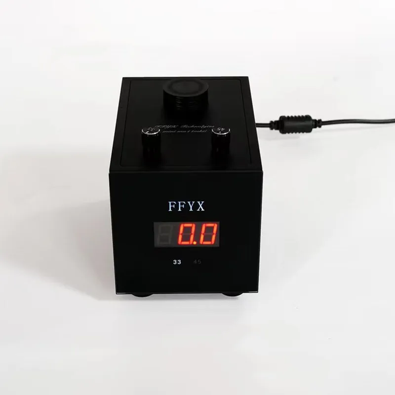 2022 Version FFYX Audio External Rotation Speed Display M186 Split Motor Recorder 33/45 Speed Individually Fine Tuning Input 12V