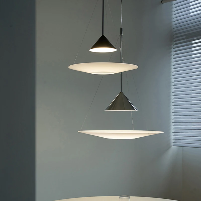 Minimalist Flying Saucer Lamp for Living Room Dining Room Indoor Suspension Luminaire Lighting Modern Home Decor Pendant Lights