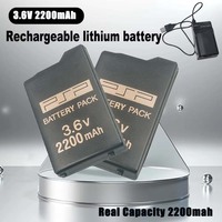 PSP 1000 Battery High Quality Real Capacity 2200mah 3.6V PSP-110 Lithium Ion Rechargeable Battery Replacement For Sony PSP1000