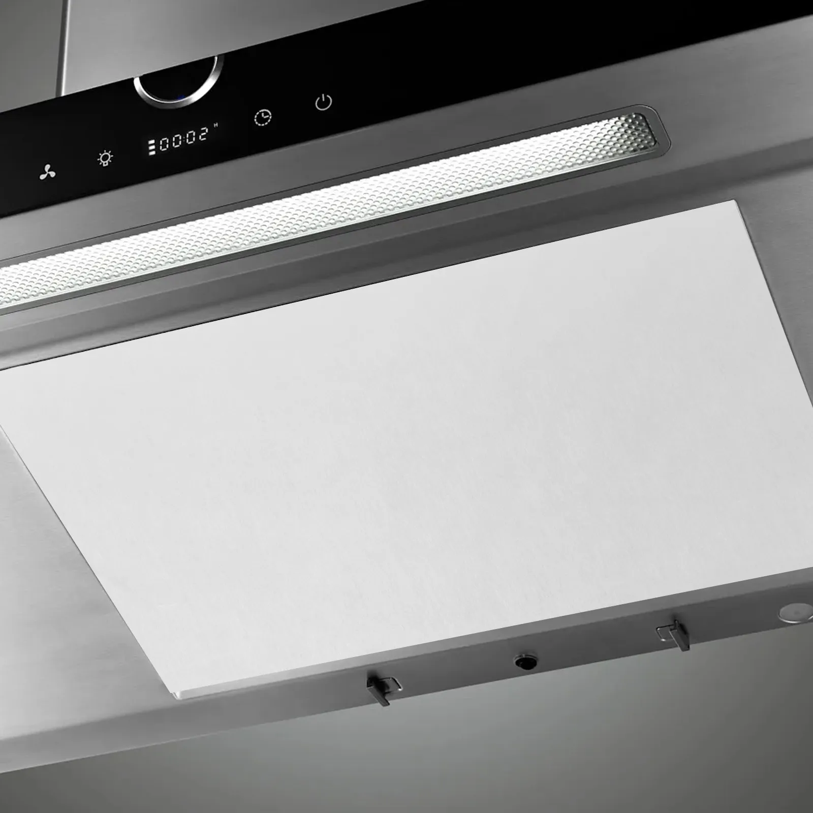 1 Roll Range Hood Oil Absorbing Paper Filter Cover Kitchen Oil-Proof Sheet Non-Woven Fabric for Ventilator Grease Filtration and