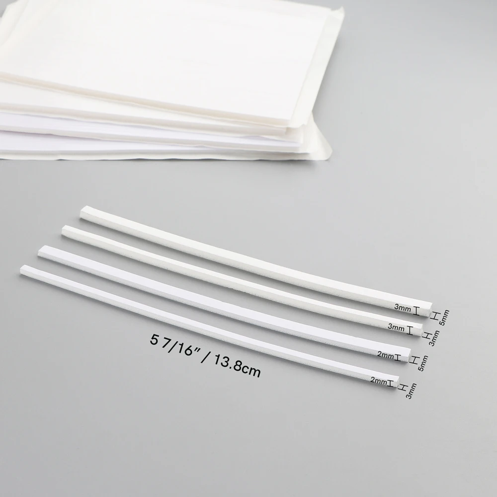 13.8cm* 3/5mm*3mm Double-sided Adhesive Foam Strips for DIY Scrapbook Shaker Cards Permanent Sticky Foam Tape Shaker Strips 2025