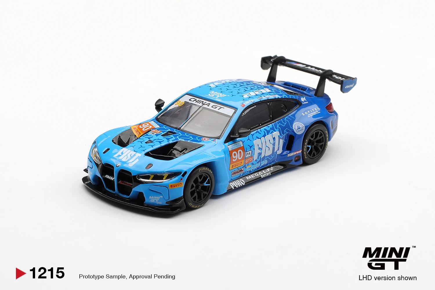 MINIGT 1:64 Kervert BMW Nissan Toyota Lamborghini Racing Car Painting Car Alloy Toys Diecast Metal Model for Children view 6