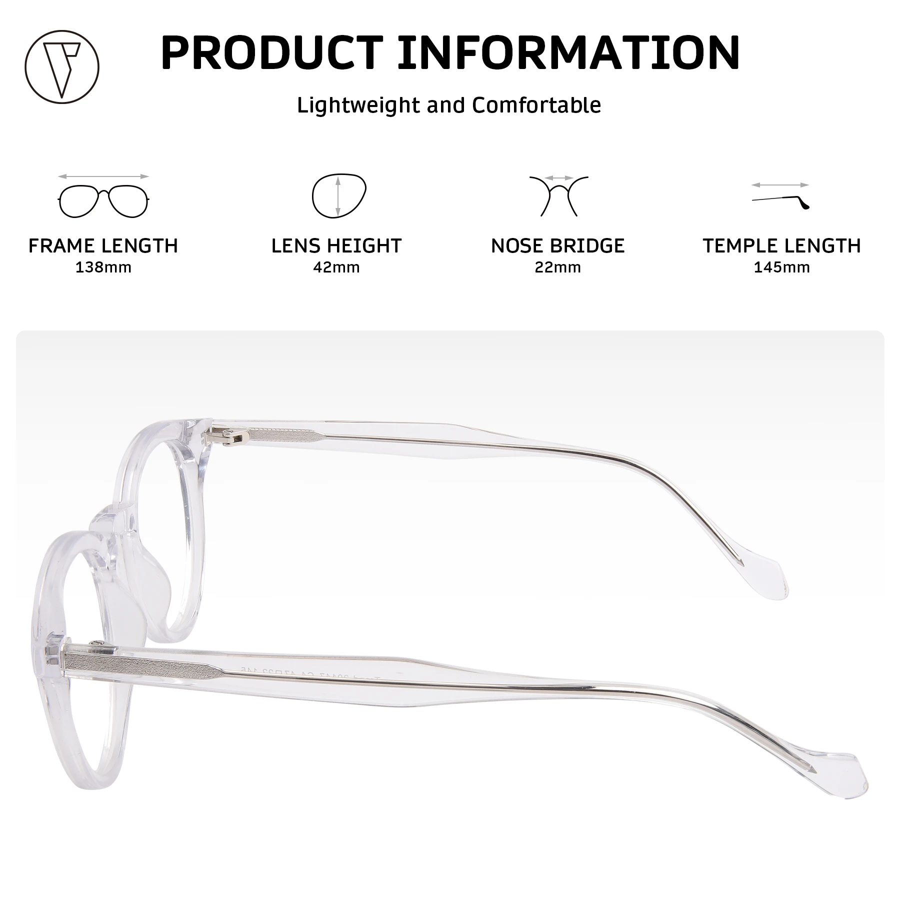 ONDEX Custom Prescription Sunglasses/Eyeglasses,Stylish UV400 Polarized Lenses,Photochromic Lens,Personalized Power-1.00 to-8.50