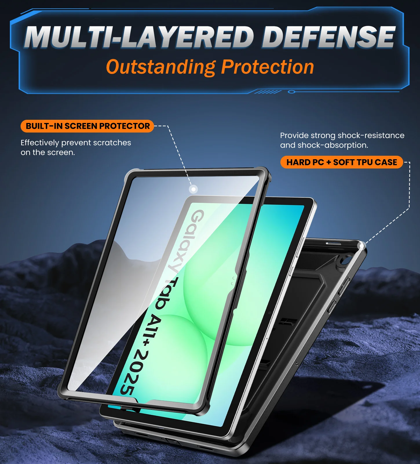 Case for Samsung Galaxy Tab A1 - Vortex Tablet Accessories ulasan dan harga