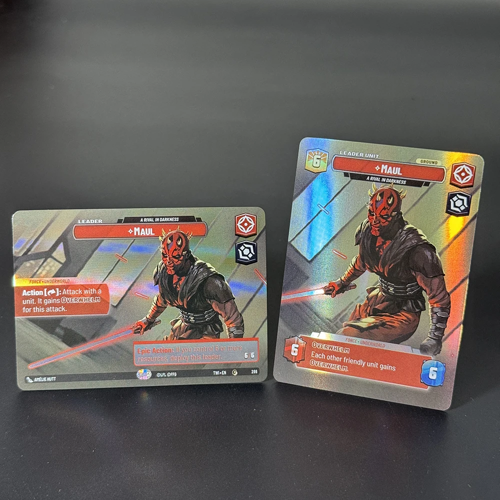 SWUDB Foil Proxy Game Card Komplettset Twilight of the Republic (TWI) Jump to Lightspeed (JTL) Board Trading Card English Collector