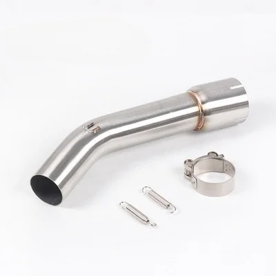 Stainless Steel Mid Curved Pipe for Yamaha FZ1N/FZ1000 - Modified Motorcycle Exhaust System