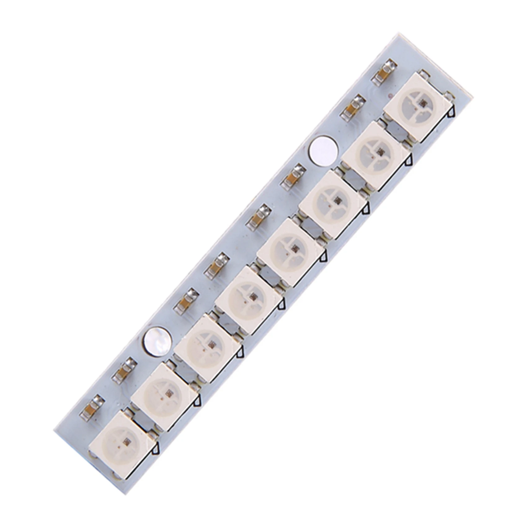 4 шт. 8 X WS2812B 5050 RGB светодиодные фонари для вождения, полоса встроенного полноцветного цвета для NAZE32 CC3D