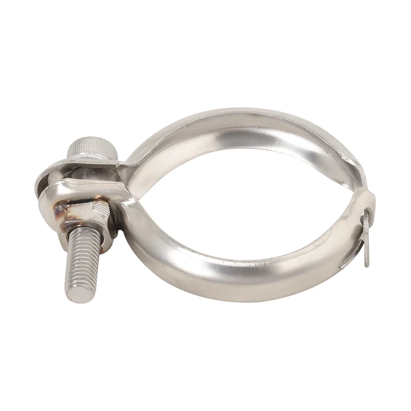 Motorcycle Exhaust Pipe Fxing Clamp Hoop Plug Stainless Steel Modified for DUKE 125 250 390 RC390 2017-2019