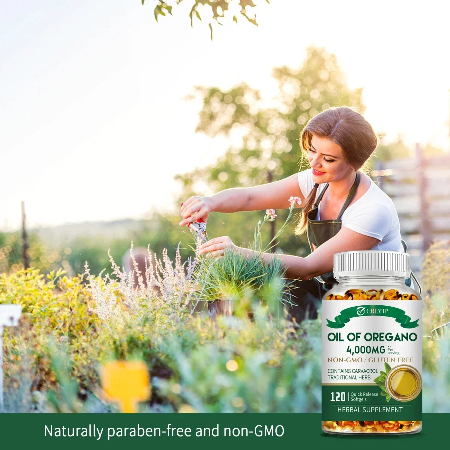 Olio di Oregano - Promuove la salute immunitaria e dei reni, promuove la digestione intestinale, antiossidante