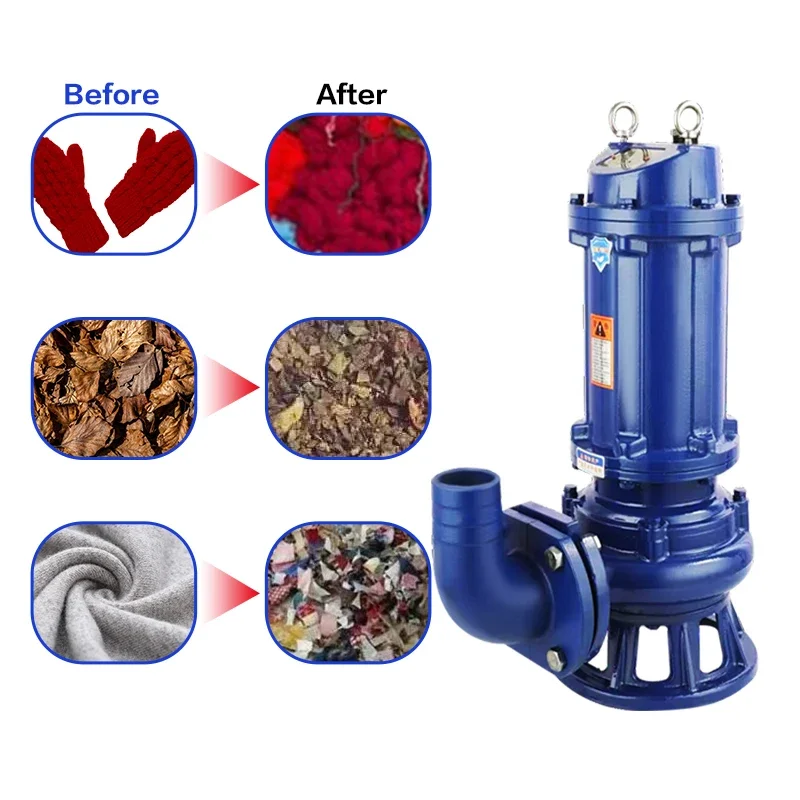 centrifugal pump cutter grinder ol sewage cutting wholesale sewage grinder pump feili toilet sewage pump