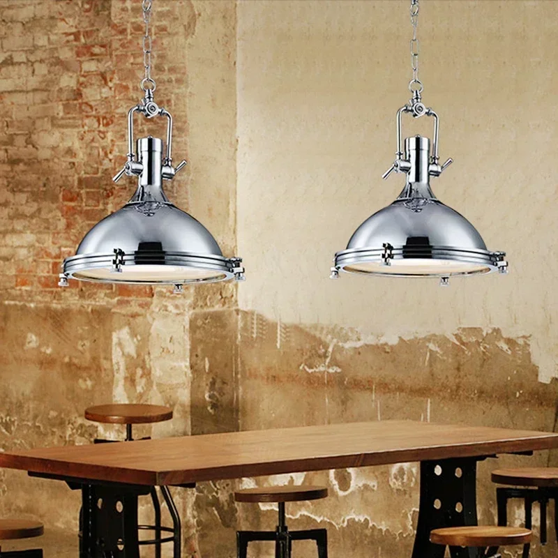 Retro Pendant Light loft Living Room black hanging lamp Kitchen Indoor Industrial Decor Industrial Country Metal Pendant Light