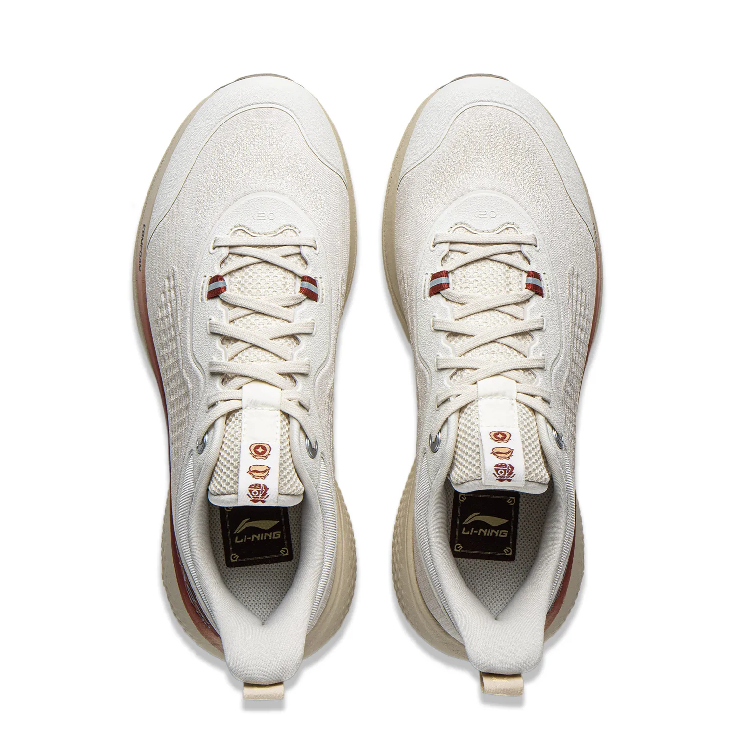 Li-Ning Men's SOFT GO 3 Lifestyle Shoes COMFOAM Reflective Leisure Slip-on Walking Shoes LiNing Stylish Sneakers AGLW001 image 5