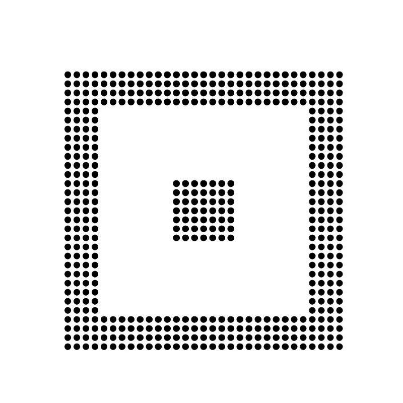 ALXD800EEXJ2VD   BGA  Stencil Template