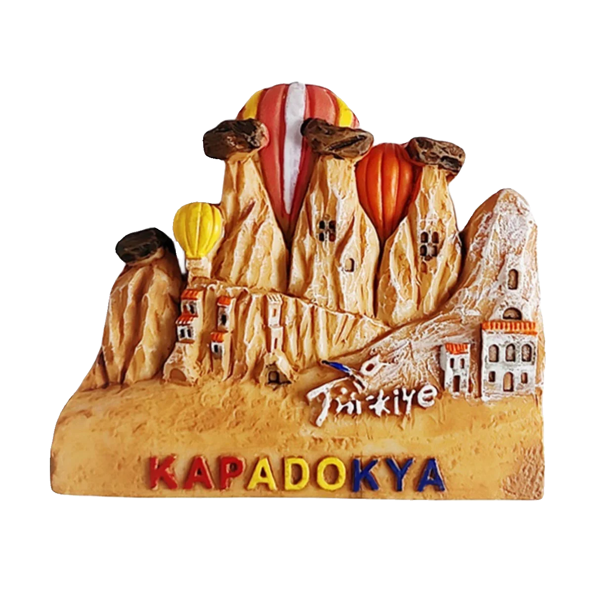 Europe Asia Turkey 3D Fridge Magnet Tourist Souvenirs Refrigerator Magnetic Stickers Travel collection Gift