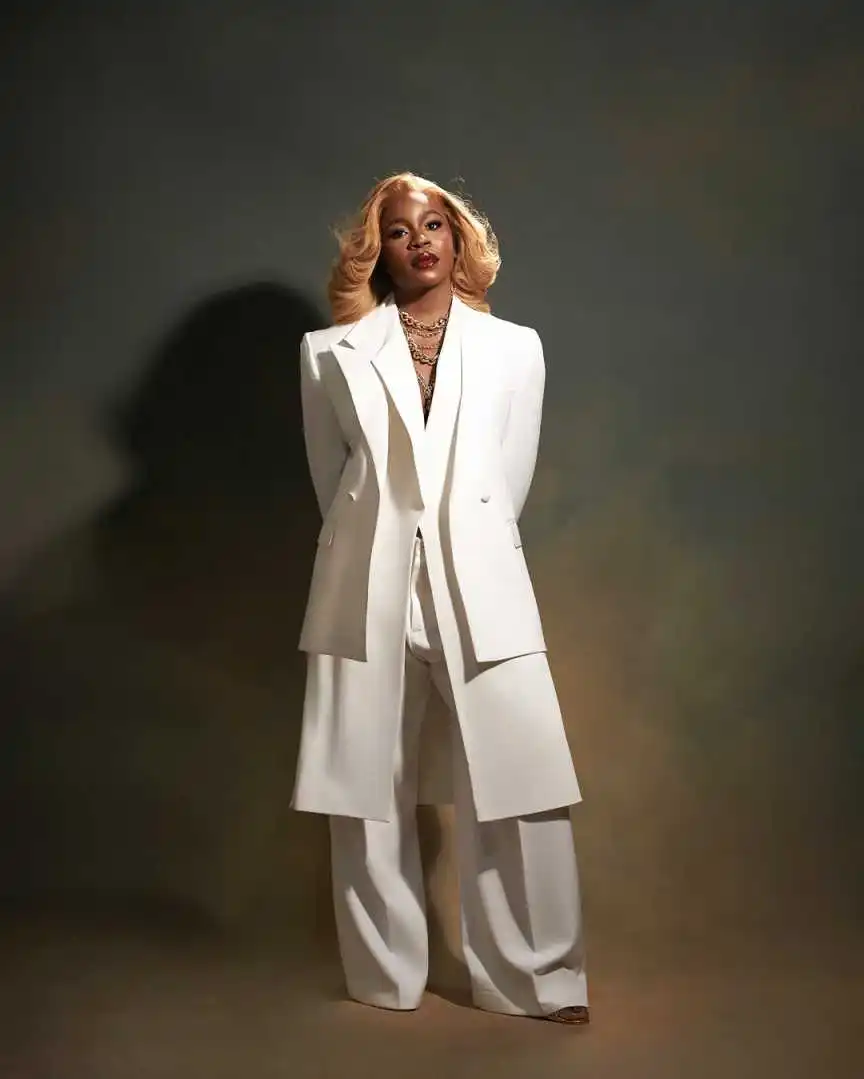 Designer Women Suit Long Blazer 3Pcs Coat Peaked Lapel Jacket Wedding Prom Dress Customized Sexy V Neck Ankle Length Outfit