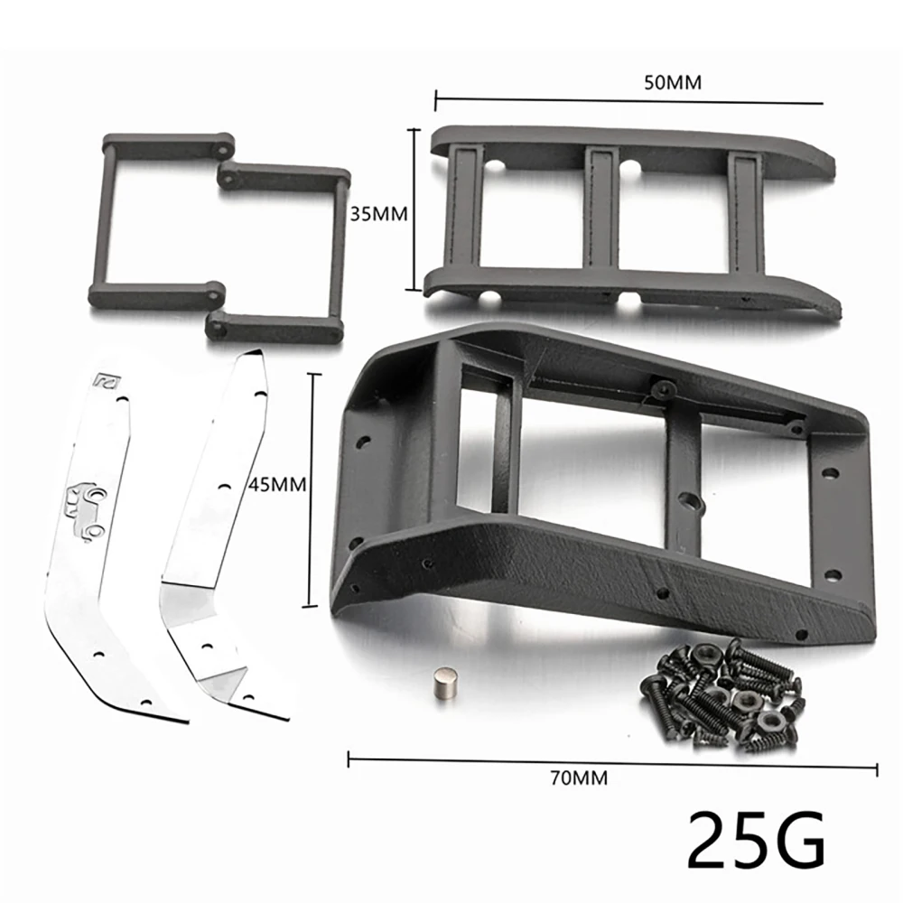 RC Model Car Stair Retractable Ladder for 1/10 Scale SCX10 Trx-4 Tank 300 MST Upgrade Parts