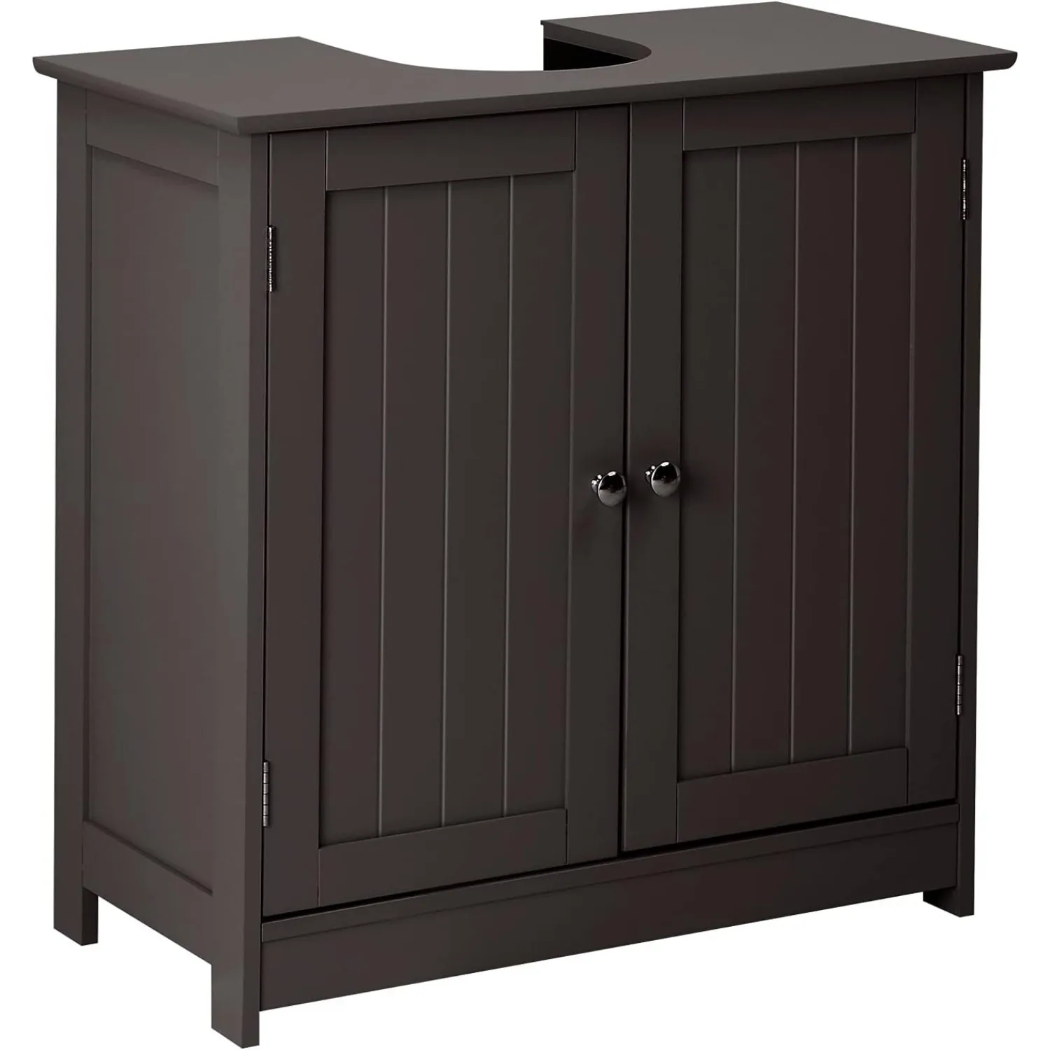 

Pedestal Under Sink Storage Bathroom Vanity with 2 Doors Traditional Bathroom Cabinet Space Saver Organizer