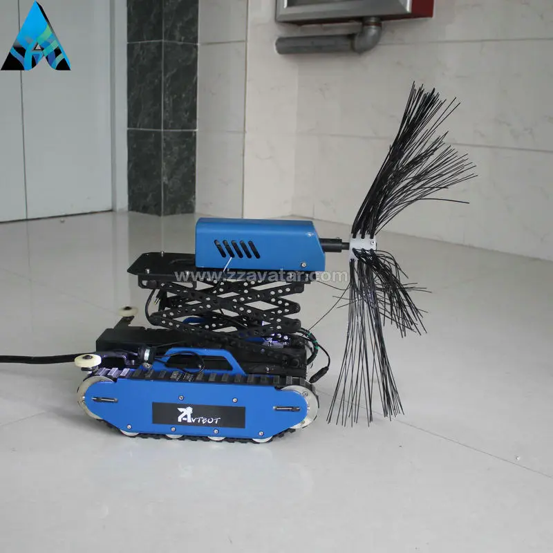 Robot round brush air conditioner duct cleaning robot for sale