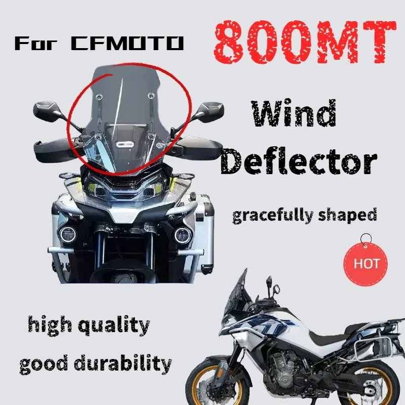 

Для CFMOTO 800MT модифицированное лобовое стекло, усиленное и расширенное лобовое стекло, аксессуары 800mt