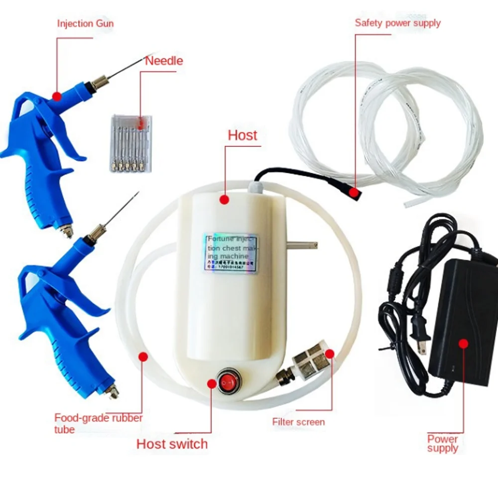 전기 고압 베이컨 펌프 건, 고기 염수 주사기 펌프 인젝터, 고기 프로세서, 마리네이팅 머신, 소금물 조미료