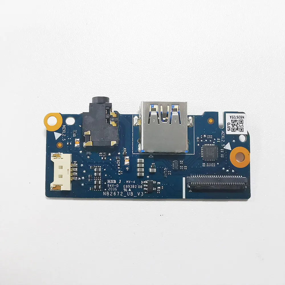 Replace OEM For Acer Swift 3X S3X SF314-510G SF314-510G-517A N20H3 Laptop USB Jack Headphone Audio interface Board NB2672_UB_V3